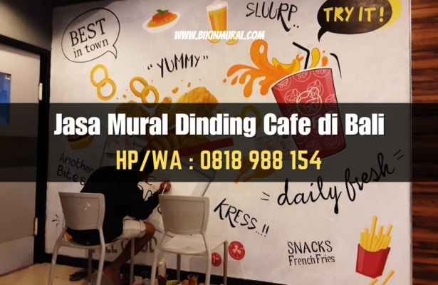 Jasa Mural Dinding Cafe di Bali