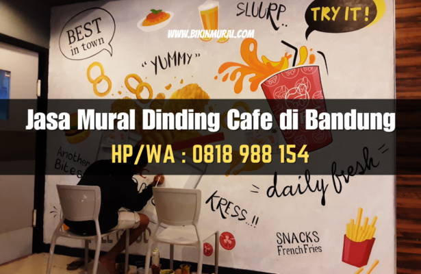 Jasa Mural Dinding Cafe di Bandung