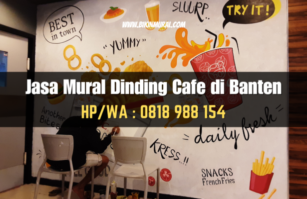 Jasa Mural Dinding Cafe di Banten