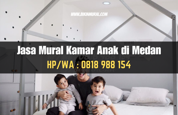 Jasa Mural Kamar Anak di Medan