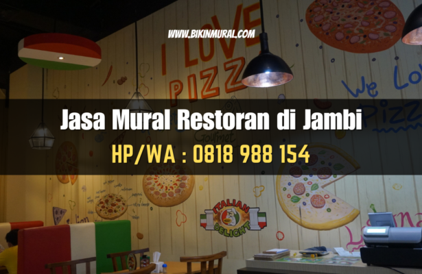 Jasa Mural Restoran di Jambi