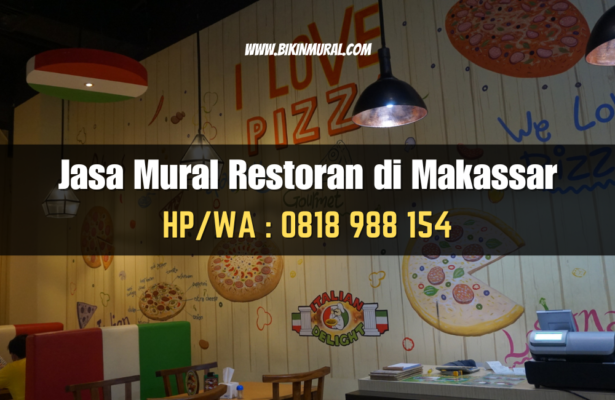 Jasa Mural Restoran di Makassar