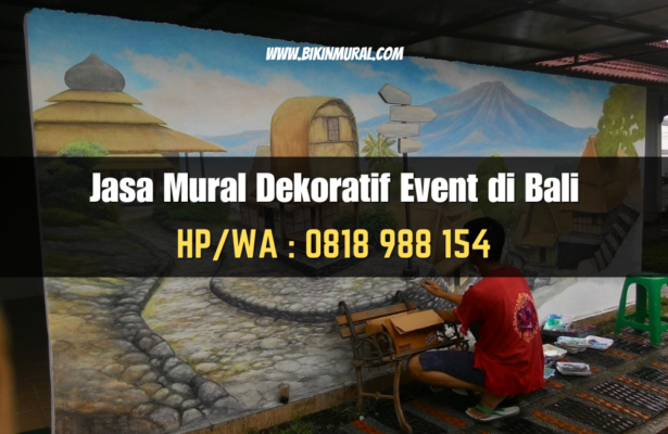 Jasa Mural Dekoratif Event di Bali